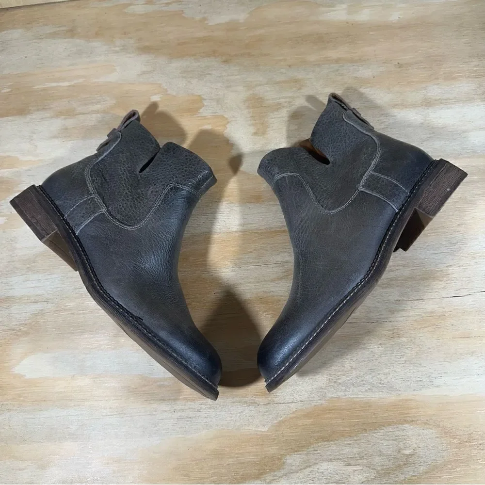 Franco Sarto Leather Ankle Boots Women’s Size 6.5